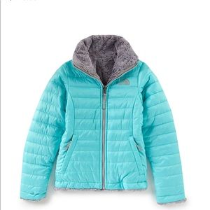 Girls reversible North face Jacket